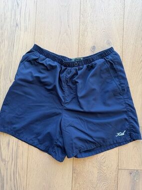 Kith Men's Dark Navy Swim Trunks